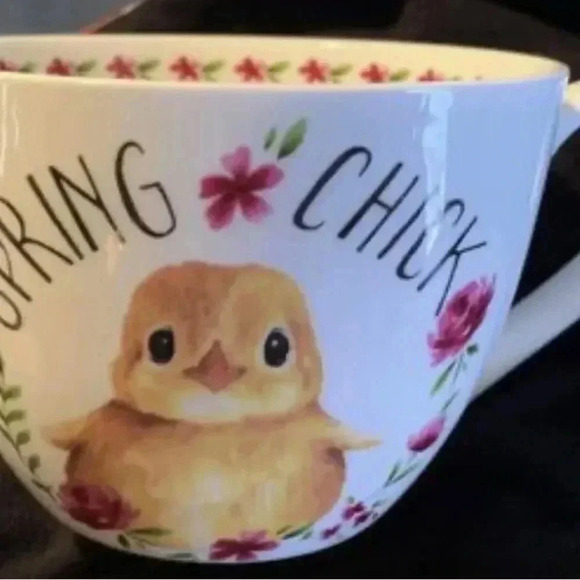 Portobello By Design Collectible Spring Chick Large Coffee Tea Soup Mug Cup - Picture 1 of 16